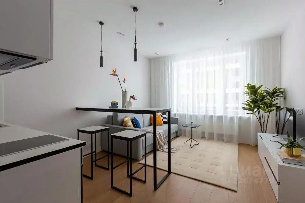 Студия Москва Автозаводская ул., 23Бк2 (22.0 м) - Фото 1