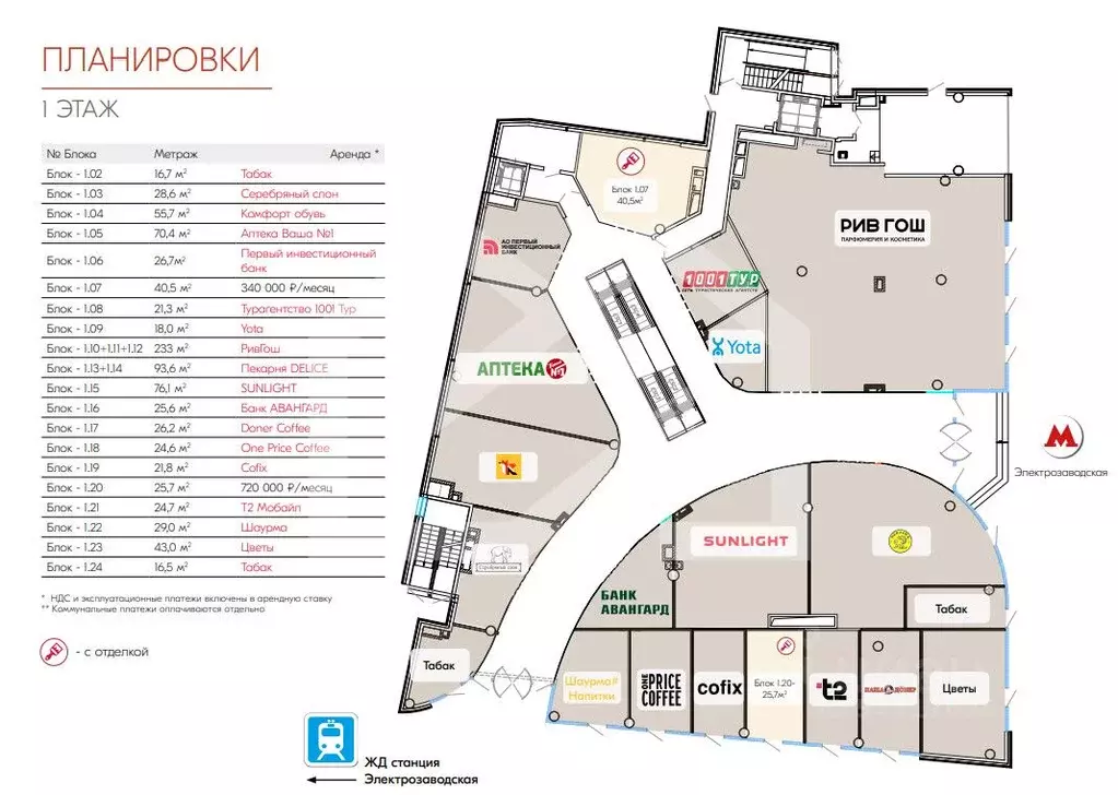 Помещение свободного назначения в Москва Большая Семеновская ул., 20 ... - Фото 2