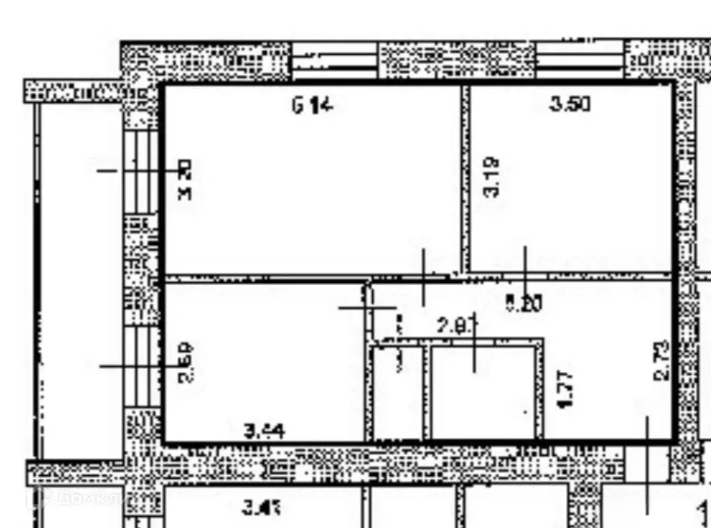 Продаётся 2-к квартира, 50.3 м - Фото 1