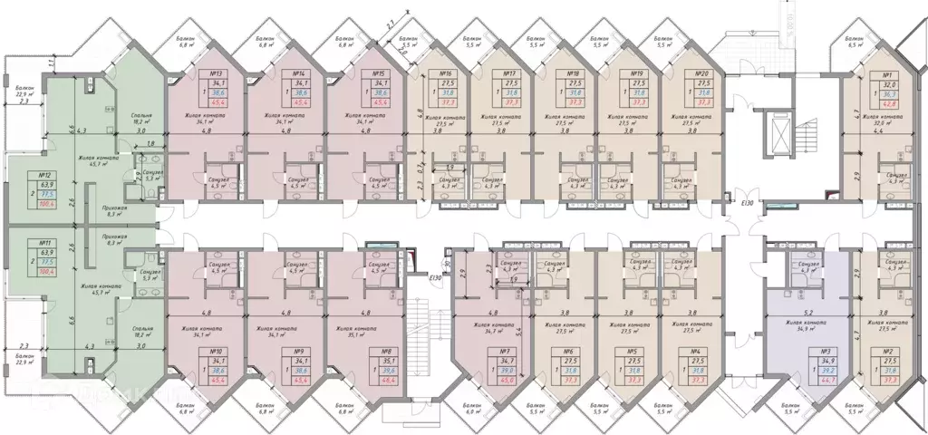 Продаётся квартира-студия, 37.3 м - Фото 1
