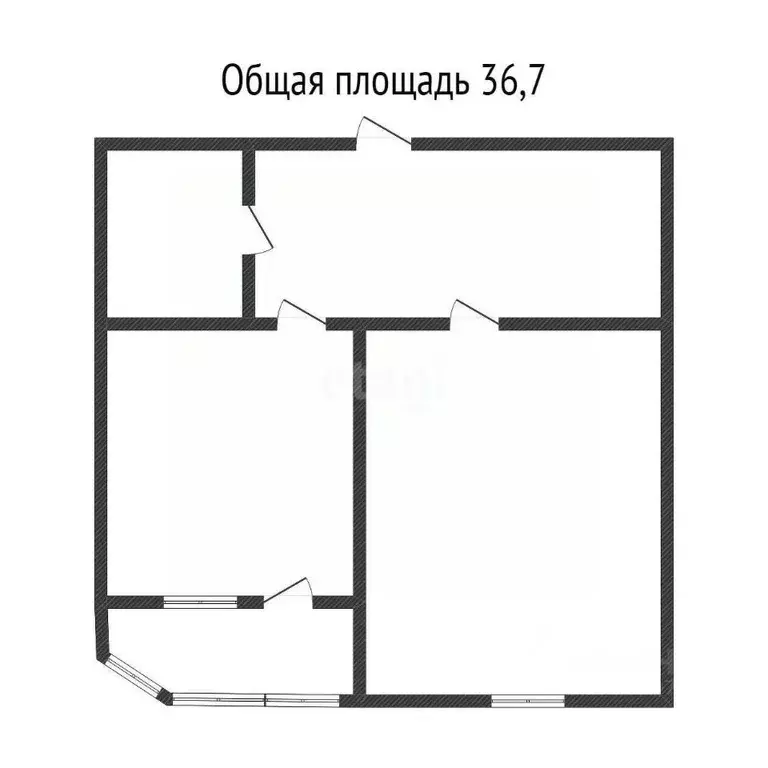 1-к кв. Краснодарский край, Краснодар Колхозная ул., 5с2 (36.7 м) - Фото 0