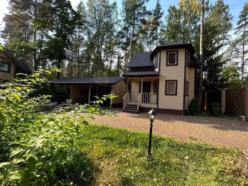 Дом в Санкт-Петербург пос. Комарово, ул. Пушкина, 14 (100 м) - Фото 2
