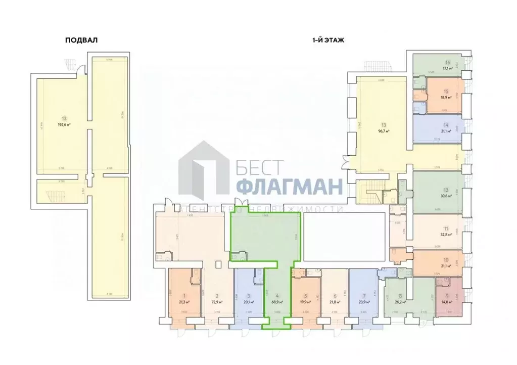 Помещение свободного назначения в Москва Ленинский просп., 79 (69 м) - Фото 2