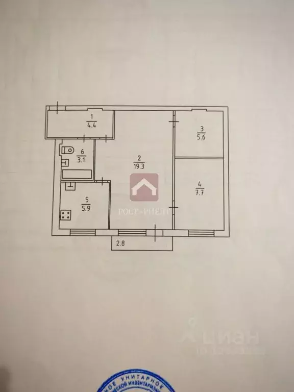 2-к кв. Саратовская область, Саратов ул. Имени П.Т. Пономарева, 20 ... - Фото 2