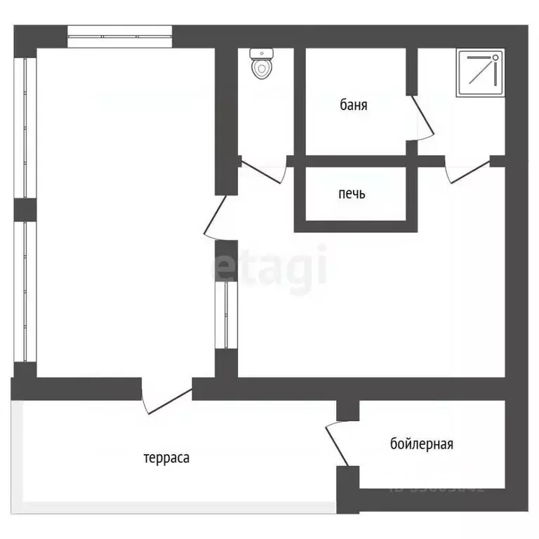 Дом в Забайкальский край, Чита Мечта ДНТ, ул. Новокаларская, 36 (69 м) - Фото 2