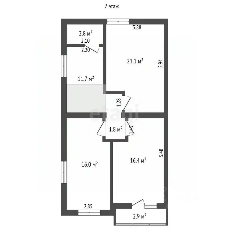 Дом в Самарская область, Самара ул. Потапова, 51 (140 м) - Фото 1