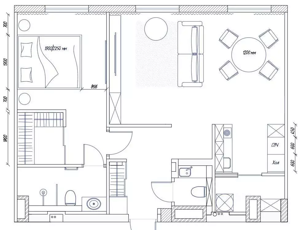 2-к кв. Санкт-Петербург Подъездной пер., 12 (61.5 м) - Фото 1