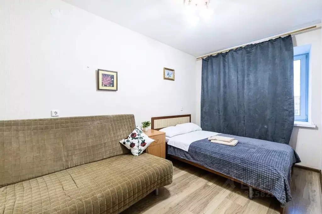 1-к кв. Татарстан, Казань ул. Мазита Гафури, 59к2 (35.0 м) - Фото 1