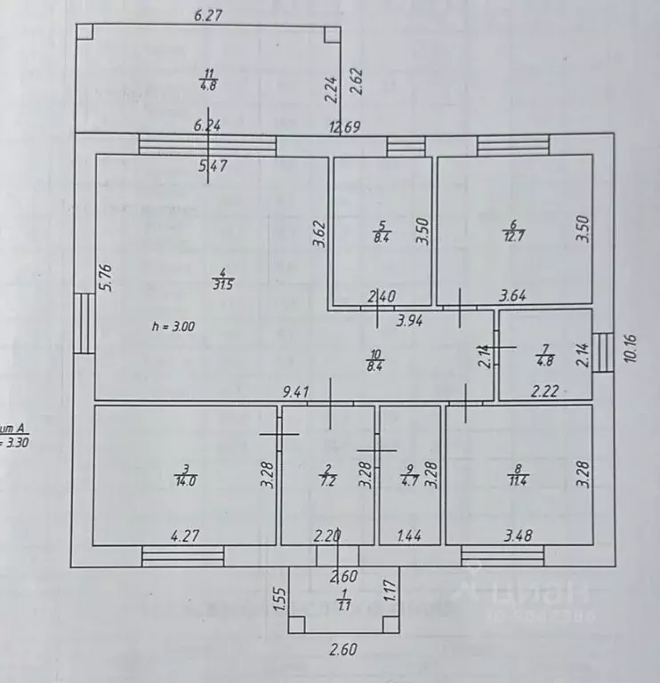 Дом в Татарстан, Лаишевский район, с. Сокуры  (110 м) - Фото 2