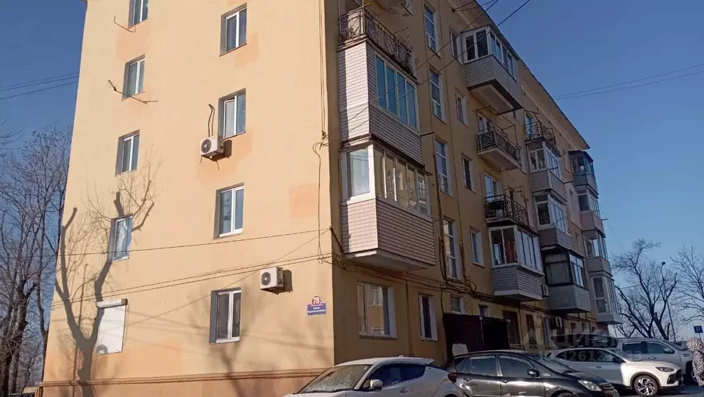 1-к кв. Приморский край, Владивосток Верхнепортовая ул., 78 (32.3 м) - Фото 1