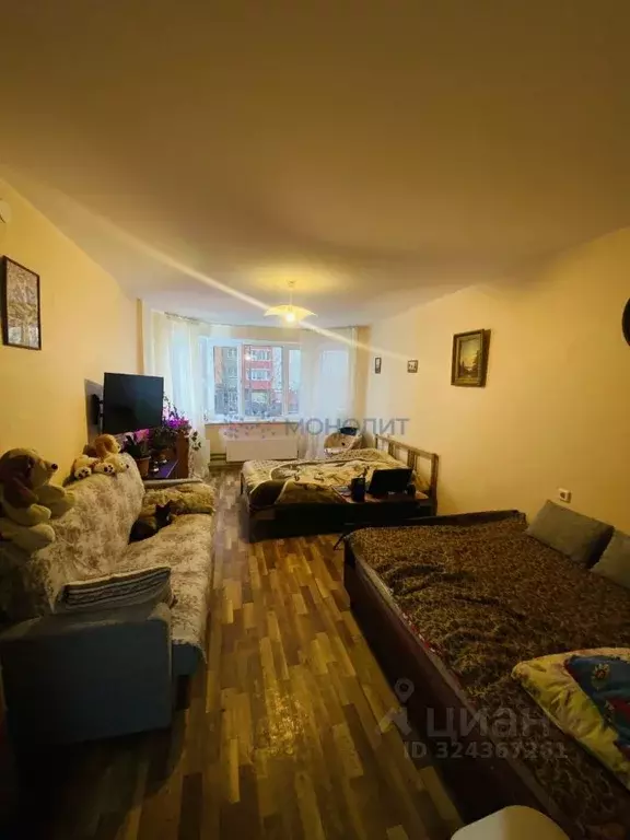 1-к кв. Нижегородская область, Нижний Новгород ул. Первоцветная, 4к1 ... - Фото 1