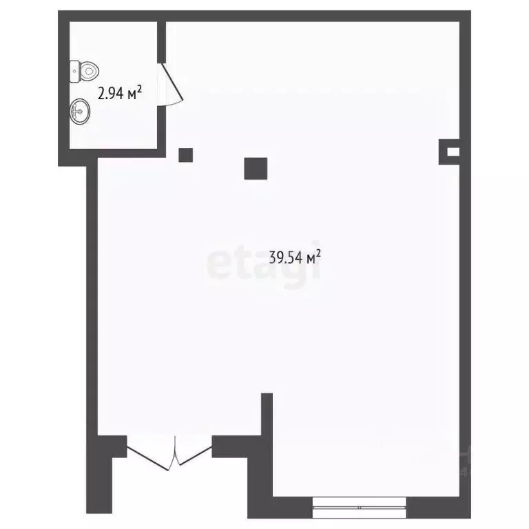 Торговая площадь в Тюменская область, Тюменский муниципальный округ, ... - Фото 2