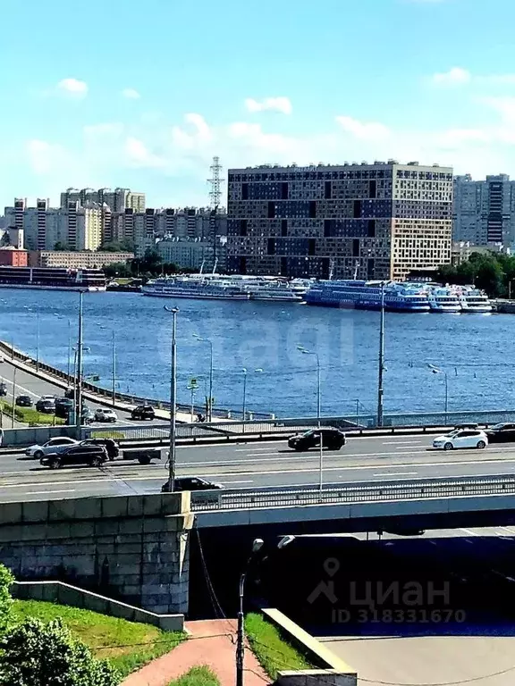 1-к кв. Санкт-Петербург Октябрьская наб., 66 (41.8 м) - Фото 0