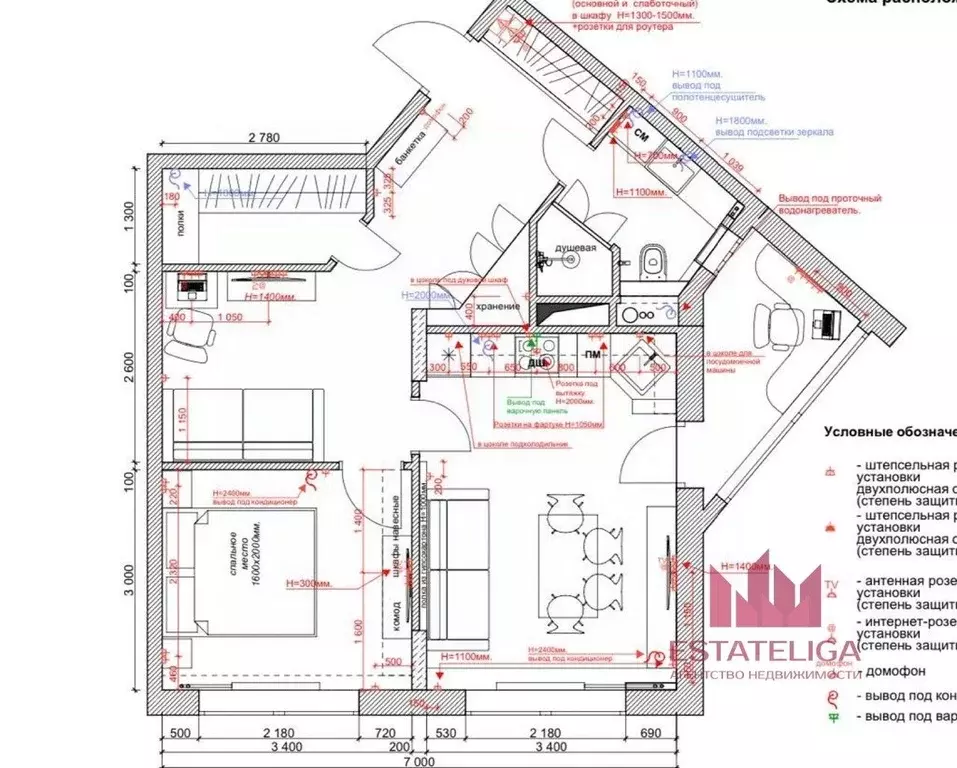 2-к кв. Москва ул. Татьянин Парк, 14к4 (57.4 м) - Фото 2