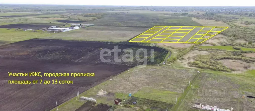 Участок в Тюменская область, Тюмень Ембаевское ТОО,  (7.0 сот.) - Фото 1