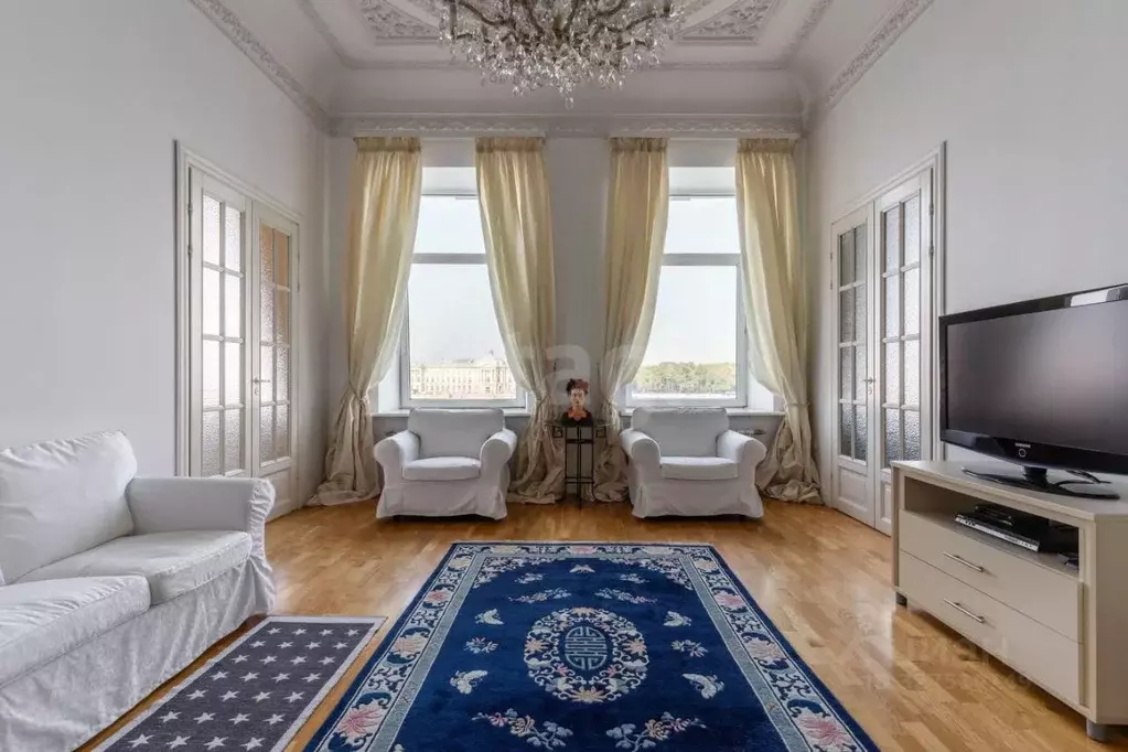 3-к кв. Санкт-Петербург Английская наб., 20 (117.0 м) - Фото 1