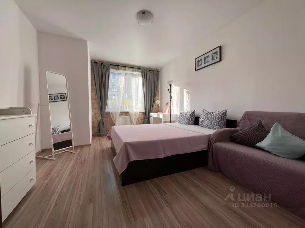 2-к кв. Санкт-Петербург ул. Вадима Шефнера, 10к1 (47.0 м) - Фото 1