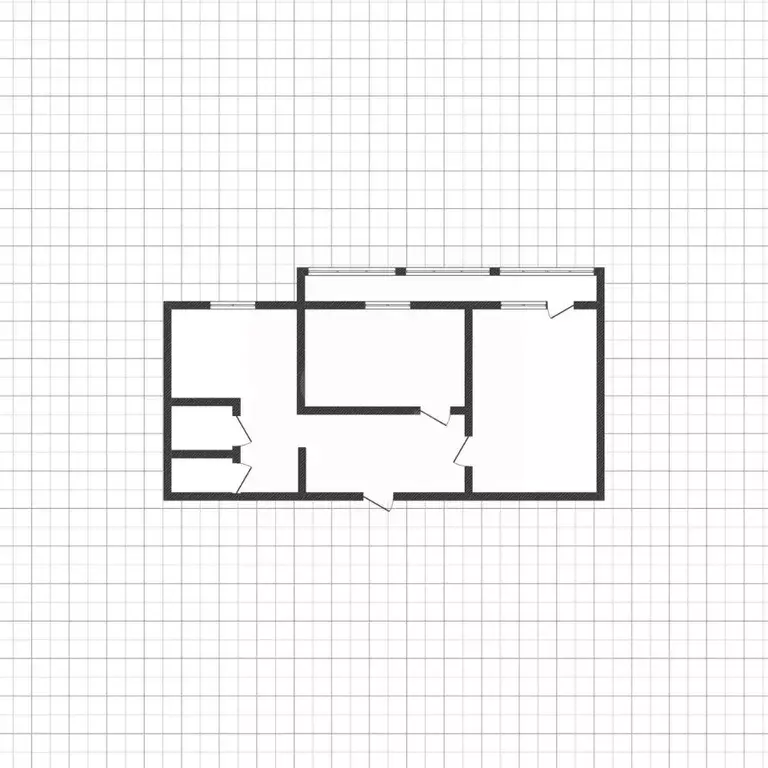 2-к кв. Курская область, Курск Хуторская ул., 5 (46.2 м) - Фото 2
