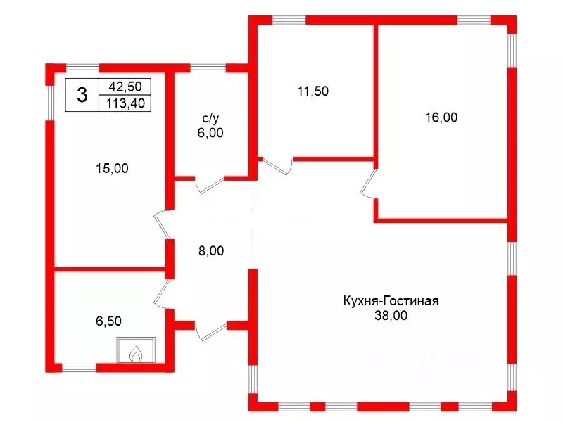 Дом в Ленинградская область, Всеволожский район, Лесколовское с/пос, ... - Фото 2