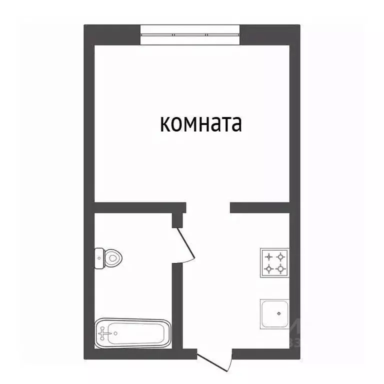 1-к кв. Красноярский край, Красноярск Зеленая Роща мкр, ул. ... - Фото 2