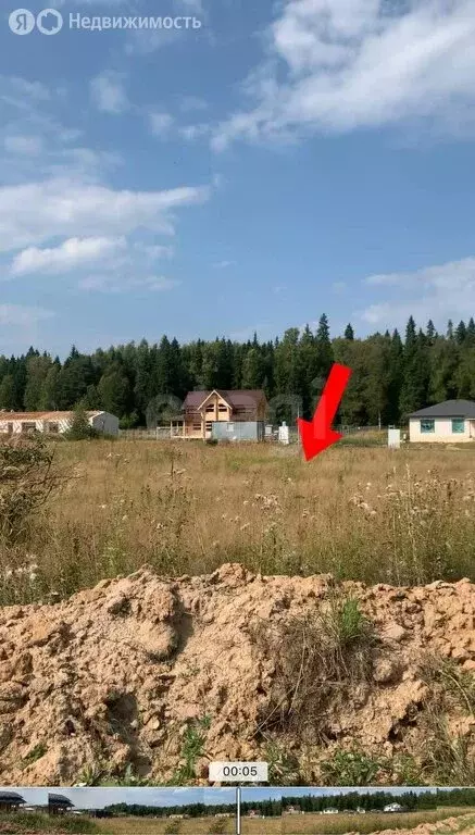 Участок в Московская область, городской округ Клин, коттеджный посёлок ... - Фото 1