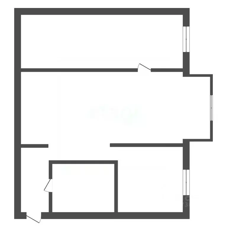 3-к кв. Амурская область, с. Тамбовка ул. Мухинская, 27 (44.4 м) - Фото 1