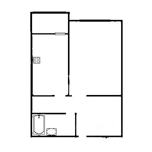 1-к кв. Санкт-Петербург Горелово тер., ш. Красносельское, 54к1 (42.6 ... - Фото 1