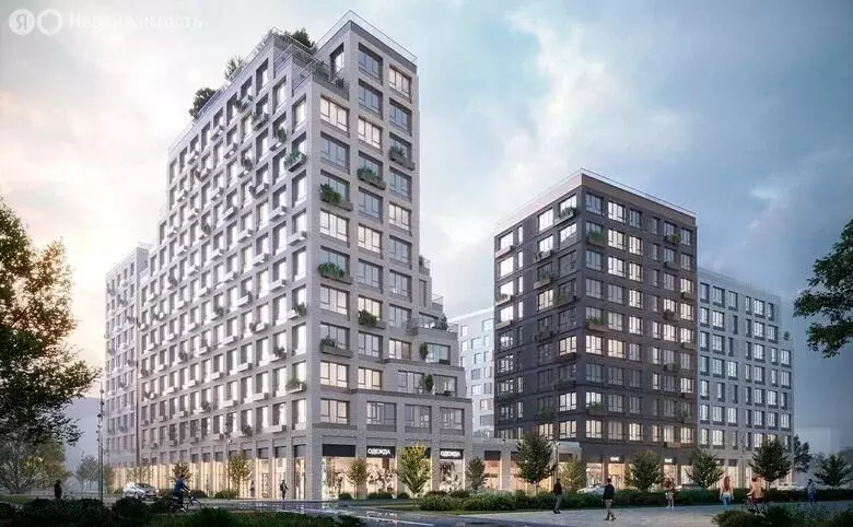 2-комнатная квартира: деревня Ликино, ЖК Мыс, к2 (64.4 м) - Фото 1