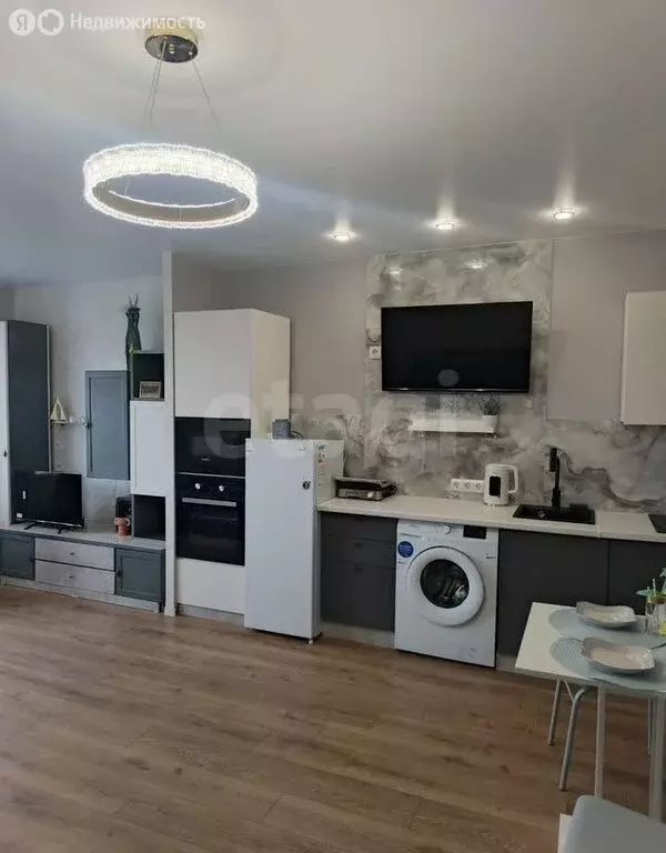 Квартира-студия: Новосибирск, улица В. Высоцкого, 52/3 (33 м) - Фото 1