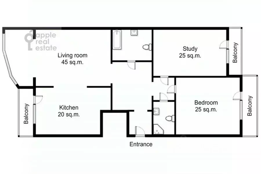 3-к кв. Москва Ленинский просп., 92К1 (150.0 м) - Фото 2