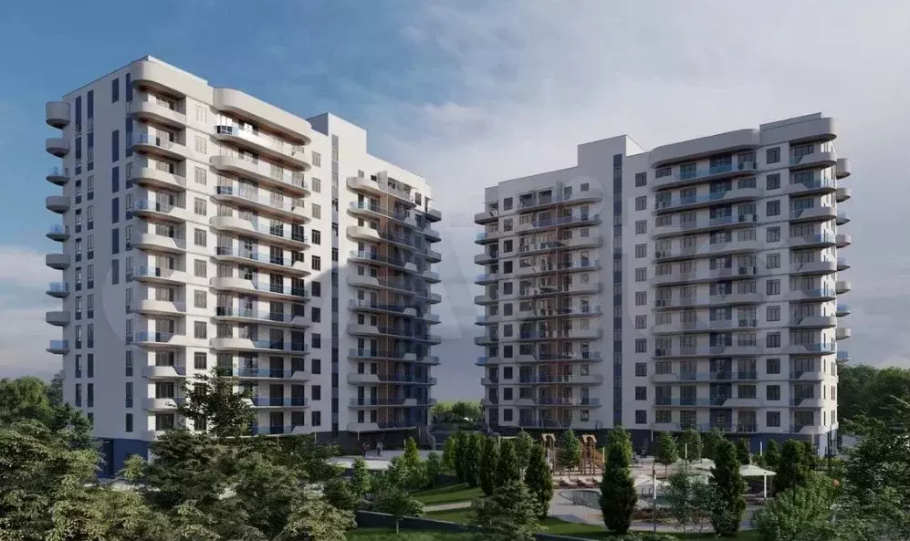 Апартаменты-студия, 27,8 м, 2/12 эт. - Фото 1