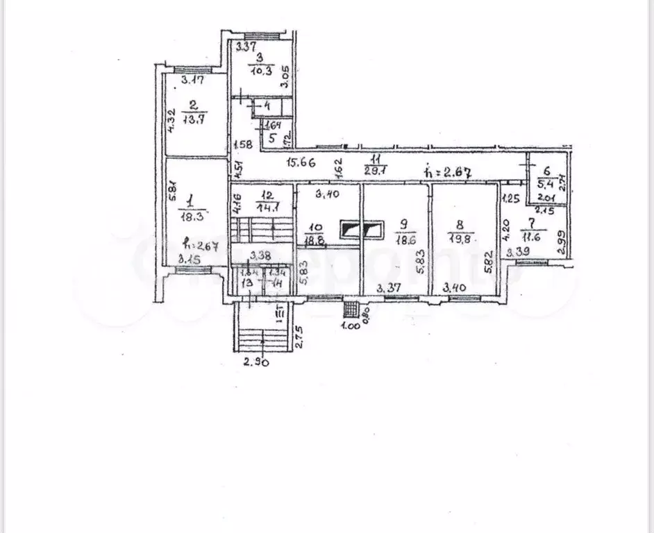 Офис 168.3 кв.м - Фото 0