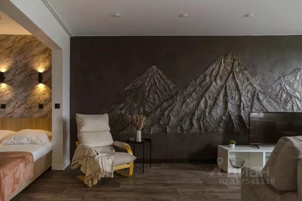 1-к кв. Камчатский край, Елизово ул. Гришечко, 13 (37.0 м) - Фото 0