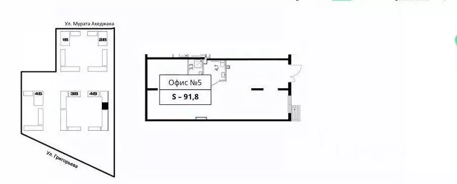 Помещение свободного назначения в Краснодарский край, Новороссийск ул. ... - Фото 1