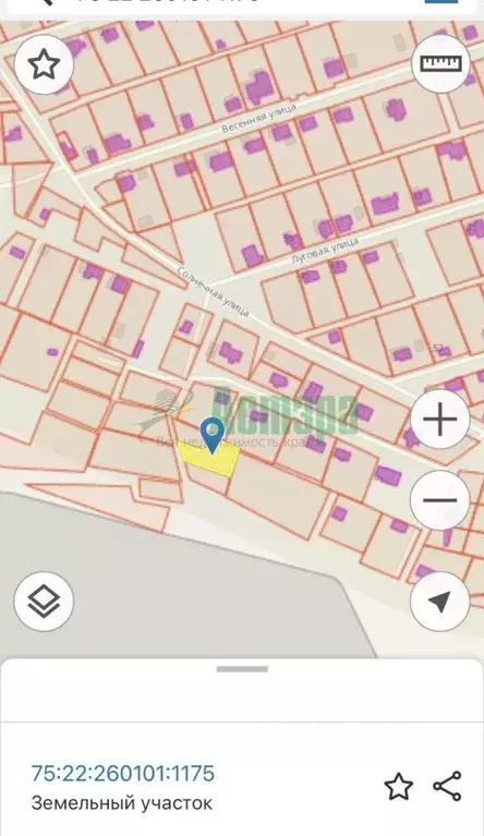 Участок в Забайкальский край, Читинский район, с. Засопка  (8.0 сот.) - Фото 1