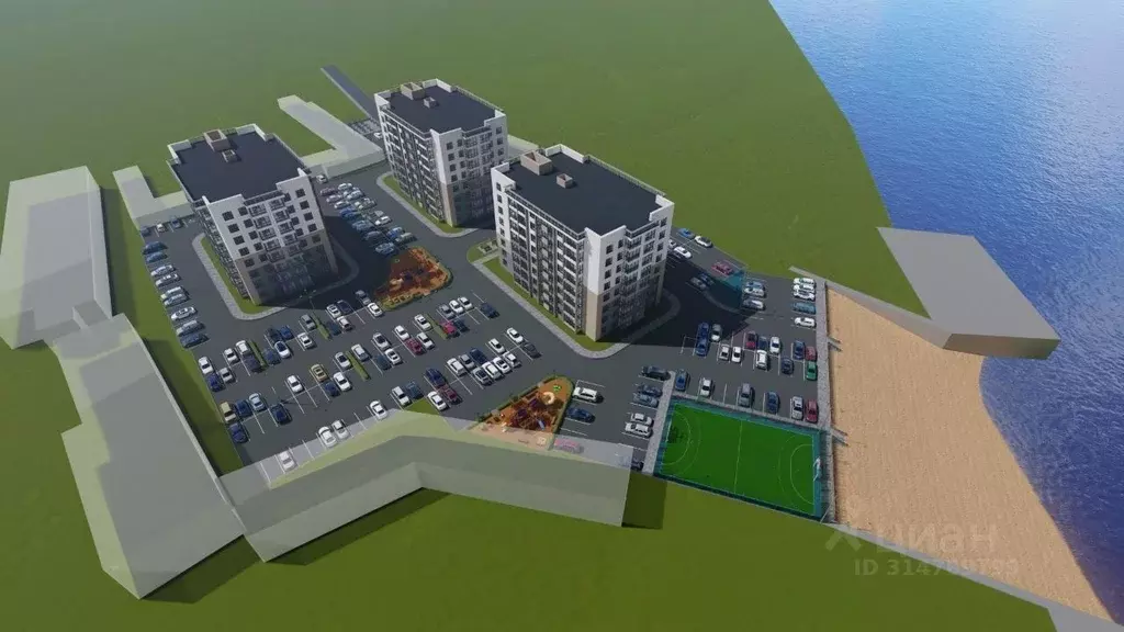 1-к кв. Ханты-Мансийский АО, Ханты-Мансийск ул. Конева, 1Ак3 (42.84 м) - Фото 1