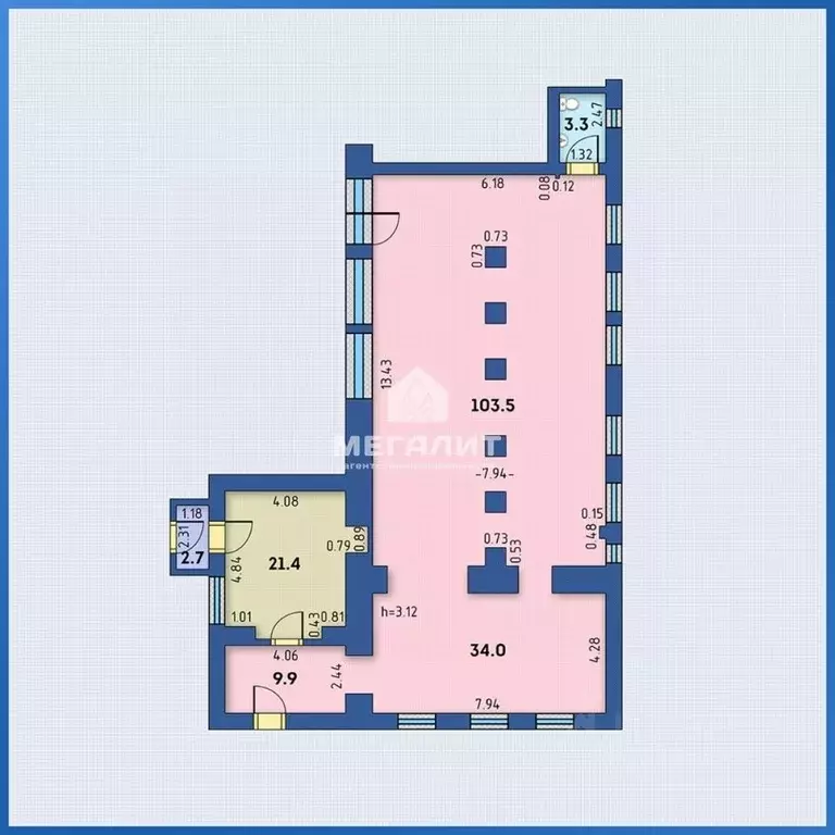 Помещение свободного назначения в Татарстан, Казань ул. Восстания, 92 ... - Фото 1