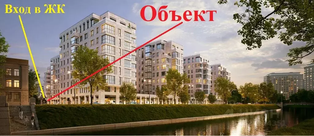 Помещение свободного назначения в Санкт-Петербург наб. Черной речки, ... - Фото 0