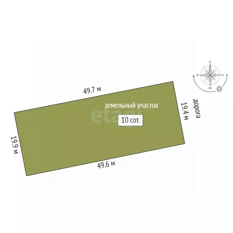 Участок в Саха (Якутия), Якутск городской округ, с. Хатассы, Кустук ... - Фото 2