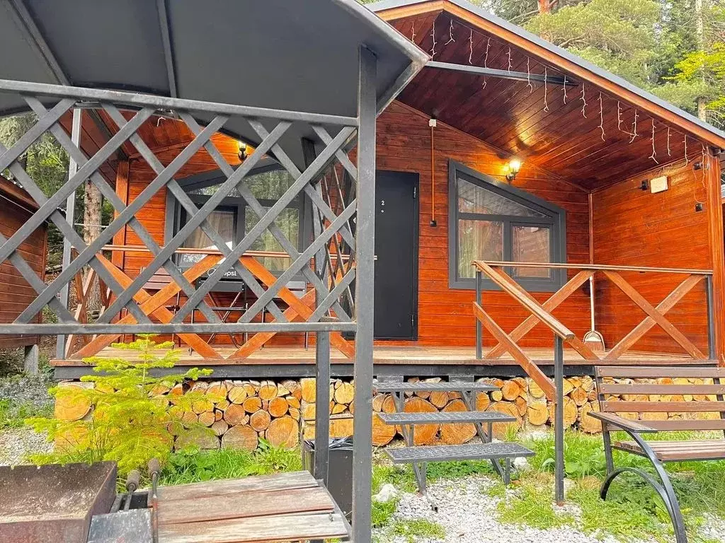 Дом в Карачаево-Черкесия, Зеленчукский район, с. Архыз  (25 м) - Фото 1