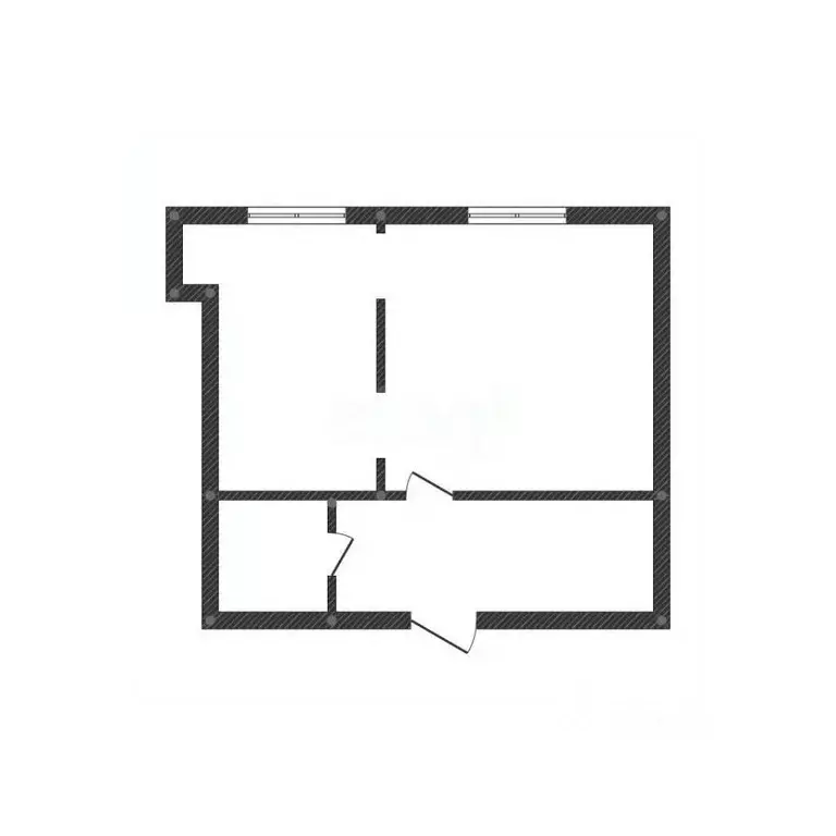 1-к кв. Белгородская область, Белгород ул. Семейная, 37 (27.0 м) - Фото 2