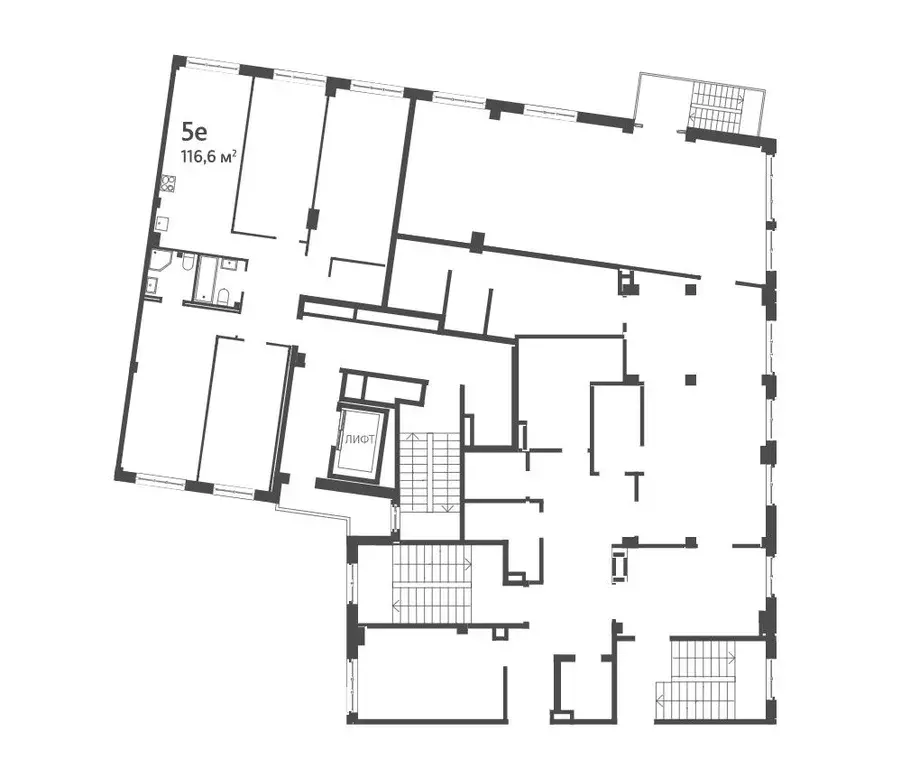 4-к кв. Санкт-Петербург Ремесленная ул., 15 (116.8 м) - Фото 1