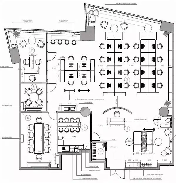 Помещение свободного назначения в Москва Новоданиловская наб., 12 (241 ... - Фото 2