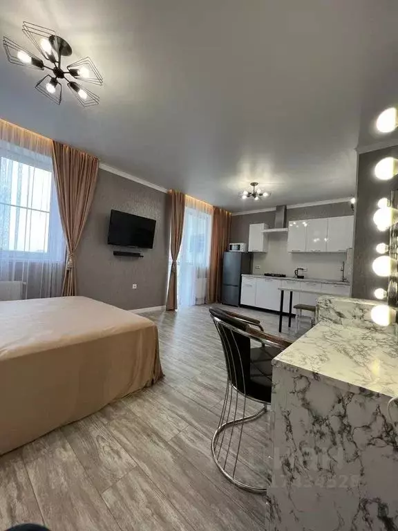 Студия Краснодарский край, Краснодар Старокубанская ул., 123А (35.0 м) - Фото 1