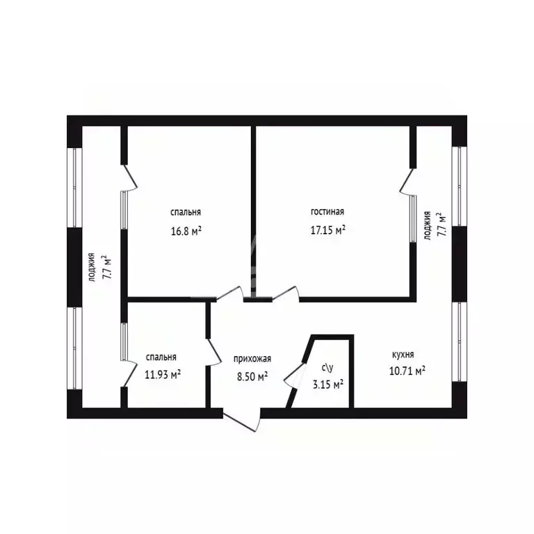 3-к кв. Дагестан, Дербент ул. Х. Тагиева, 33В (81.0 м) - Фото 2