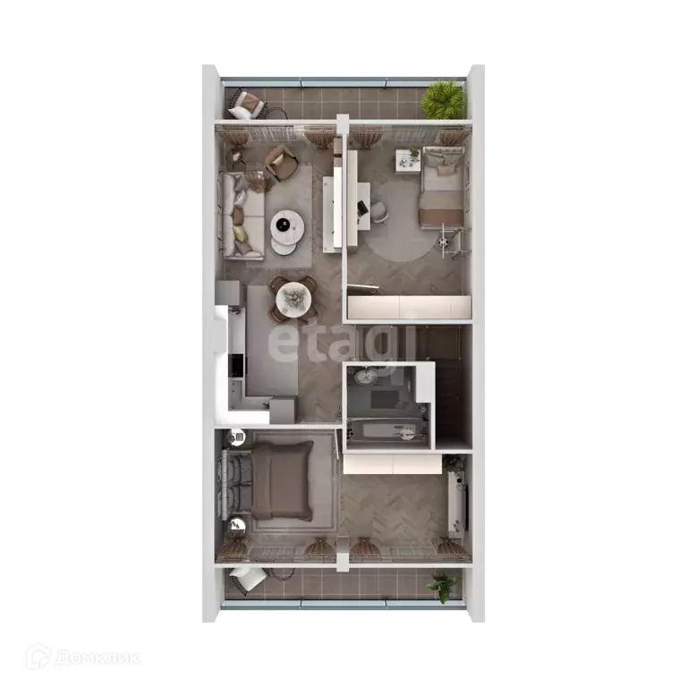Продаётся 3-к квартира, 82.6 м - Фото 1