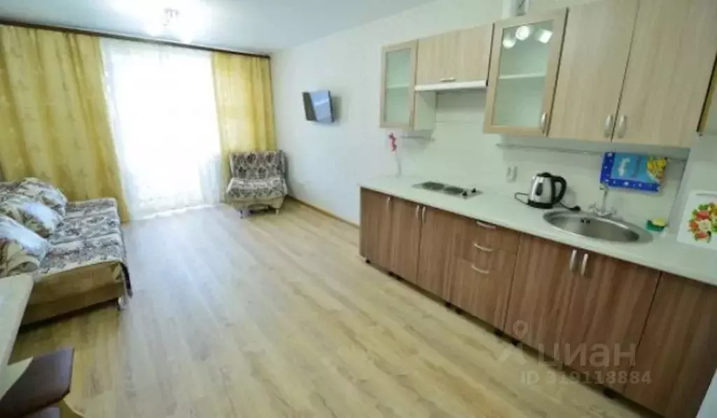 1-к кв. Хабаровский край, Хабаровск ул. Фурманова, 2 (30.0 м) - Фото 0