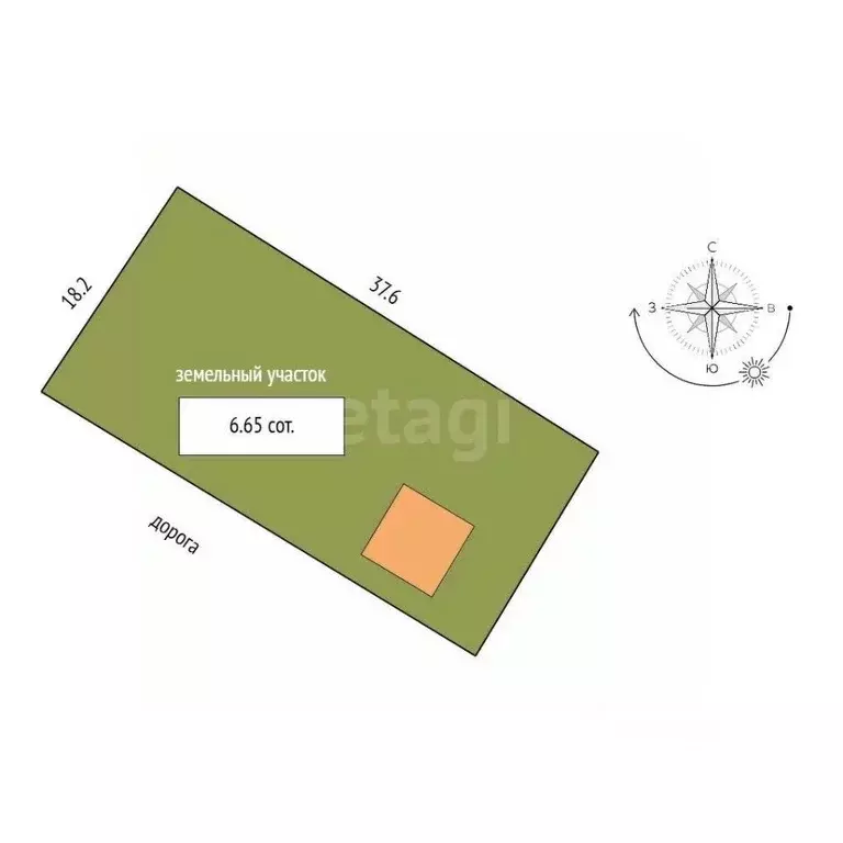 Дом в Московская область, Одинцовский городской округ, Белозерово-2 СТ ... - Фото 1