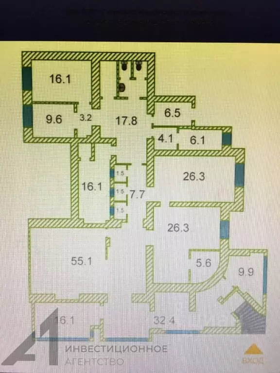 Офис в Тюменская область, Тюмень ул. Герцена, 86А (275 м) - Фото 2