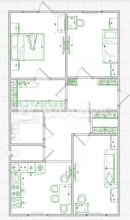 3-к. квартира, 75 м, 3/7 эт. - Фото 1